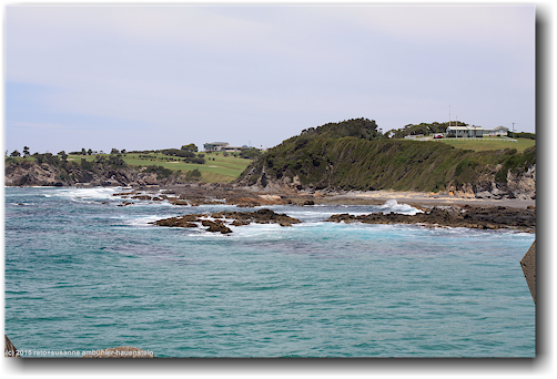 kueste beim wagonga inlet bei narooma