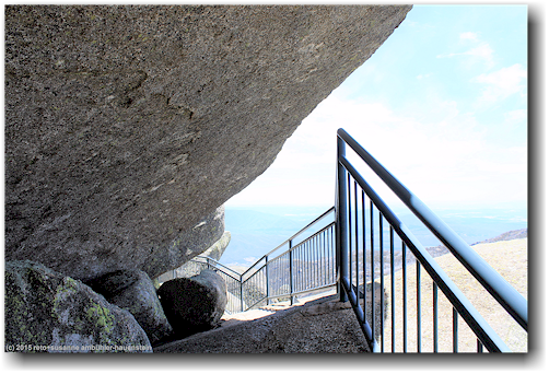 aufstieg zu "the horn" im mount buffalo national park