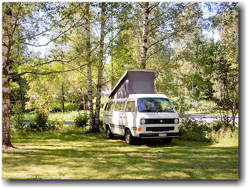 unser joker auf dem camping nallikari bei oulu