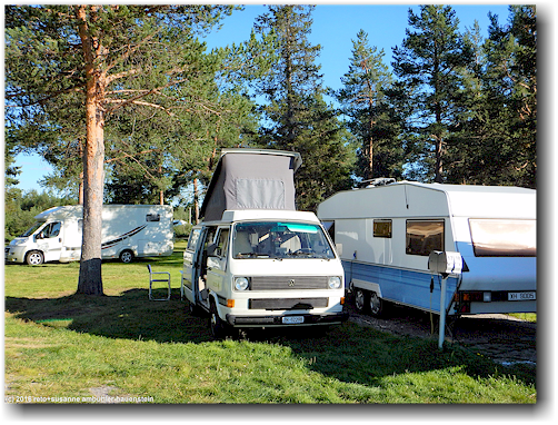 unser joker auf dem camping gaellivare
