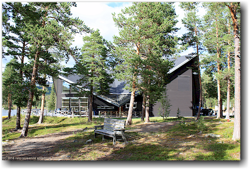 empfang und restaurant beim camping arrenjarka