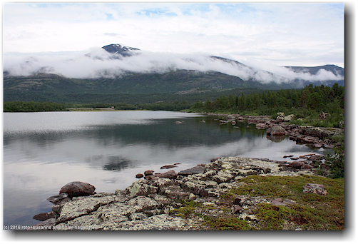 tsoagesluokta beim naturum im stora sjoefallets nationalpark