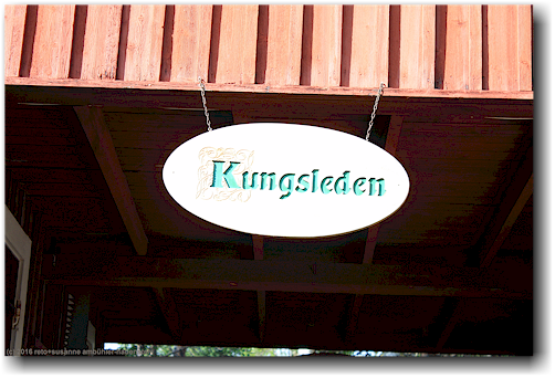 kungsleden-schild bei der fjaellstation kvikkjokk