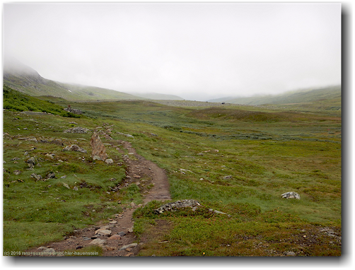 kungsleden entlang des vaester syterbaecken