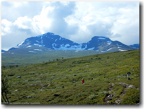 blick vom kungsleden noerdlich der syterstugan auf den norra sytertoppen
