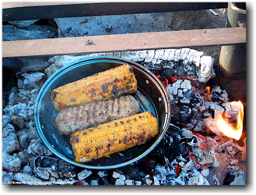 grillieren auf dem campingplatz kallsedet fjaellcenter