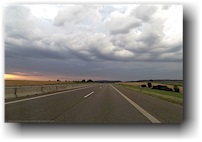 unterwegs auf der deutschen autobahn