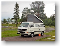 unser jogi auf dem camping gaellivare