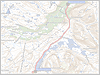 geplante route abiskojaurestugorna - alesjaurestugorna