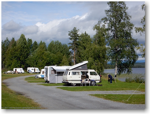 unser joker auf dem saiva camping in vilhelmina