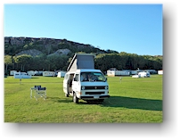 unser joker auf dem siviks camping bei lysekil