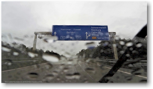 ausfahrt celle im verlauf der autobahn A7