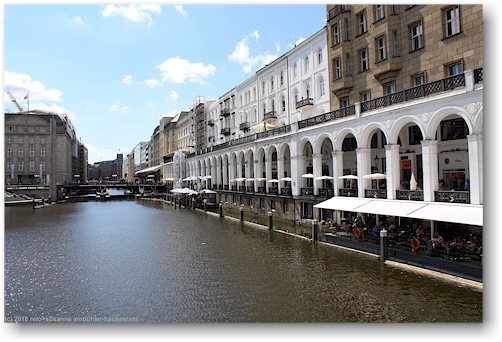 alsterarkaden in hamburg