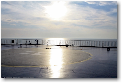 abendsonne ueber der ostsee