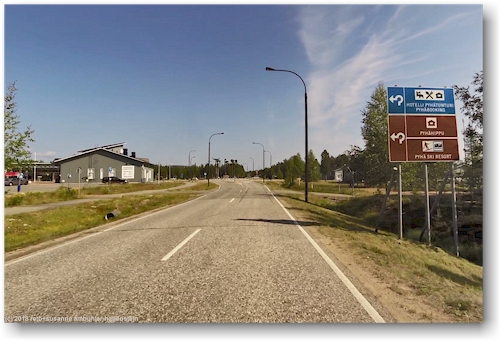 strasse 962 in pyhaetunturi