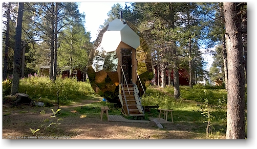 Solar Egg - eifoermige sauna in gaellivare