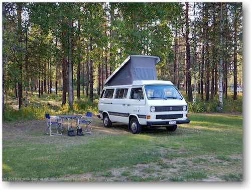 unser jogi auf im jokkmokk camping center