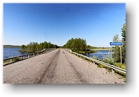 strasse 805 zwischen jokkmokk und kvikkjokk