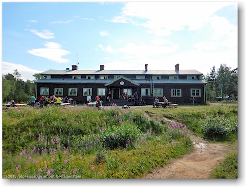 saltoluokta fjaellstation - hauptgebaeude