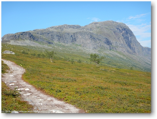 wanderweg richtung lulep kierkau (1139 m)