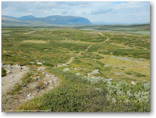 kungsleden im tal des tjappisjakatj