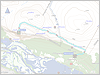 geplante route aktsestuga - skierfe - aktsestuga