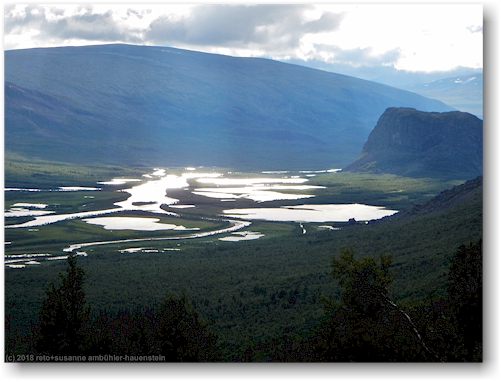 sonnenstrahlen im rapadalen