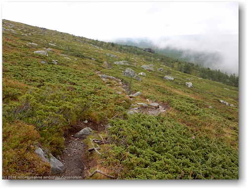 wanderweg richtung skierfe