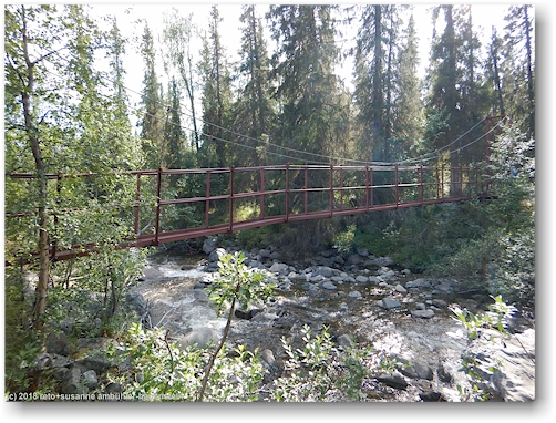 bruecke ueber den kallakjakka