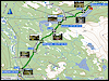 tatsaechliche wegstrecke partestugan - kvikkjokk
