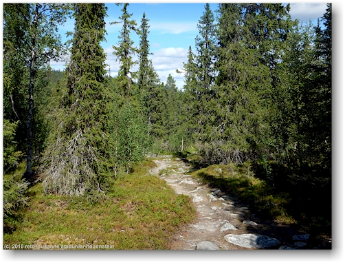 kungsleden bei tingstallstenen