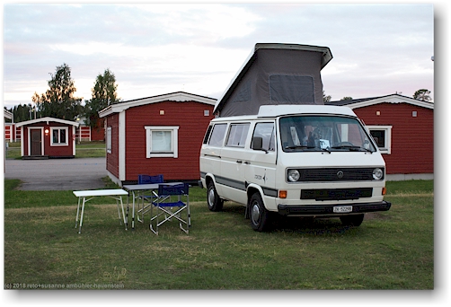 unser joker auf dem kraja camping in arjeplog