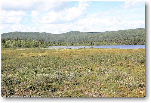 blick vom kungsleden auf den bietsik