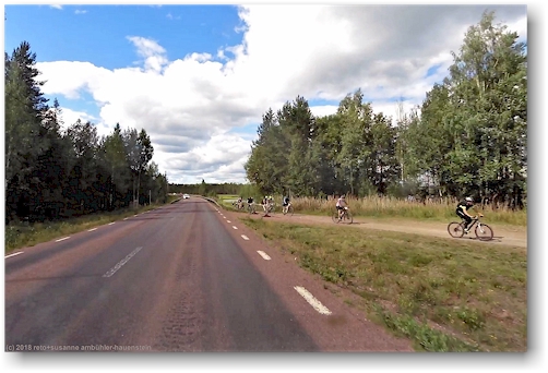 bikes entlang der strasse 1024