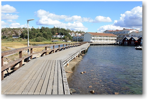 steg am tanumsstrand bei grebbestad