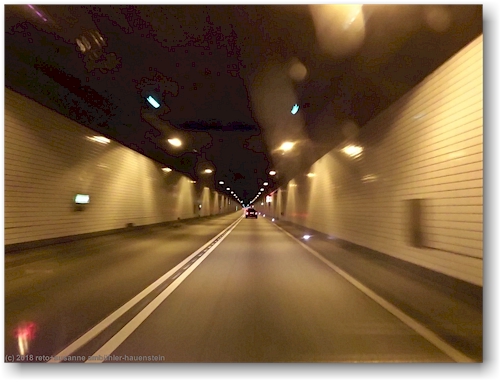 elbetunnel im verlauf der autobahn A7 in hamburg