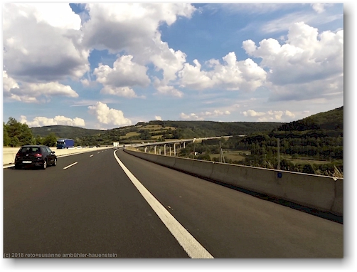 viadukt im verlauf der autobahn A7