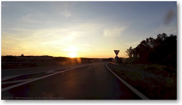 einfahrt auf die A7 bei biebelried