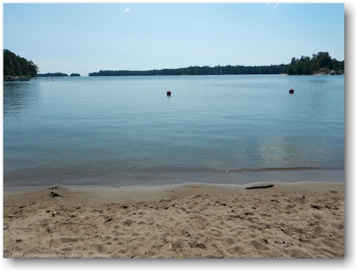 sandstrand beim furuvikin uimaranta bei helsinki