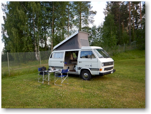 unser jogi auf dem selholmens camping in aelvsbyn
