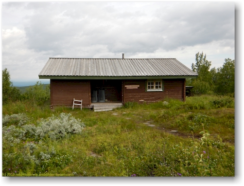 allmaen raststuga am kungsleden oberhalb jaekkvik