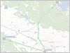 geplante route jaekkvik - pieljekaise - pieljekaisestugan