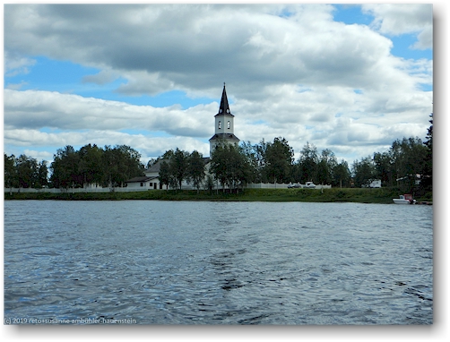 kirche von sorsele am vindelaelven