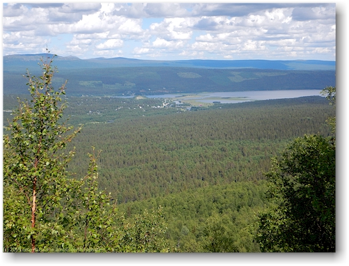 blick vom kungsleden auf ammarnaes und den gautstraesk