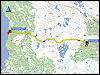 geplante route servestugan - taernasjoestugorna