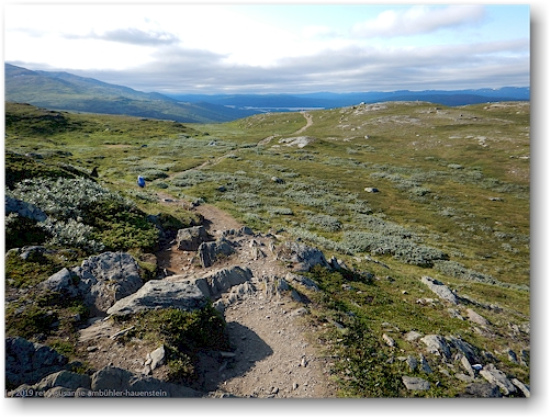 kungsleden hoch ueber hemavan