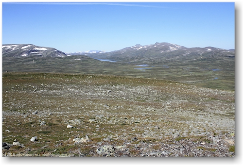 ausblick vom gipfel des stuore duoranajje richtung nordwesten