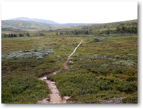 wanderweg am fuss der smaellhoegarna