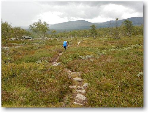 wanderweg am fuss des upstakke