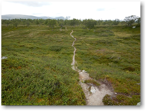 wanderweg am fuss des stor-groengumpen
